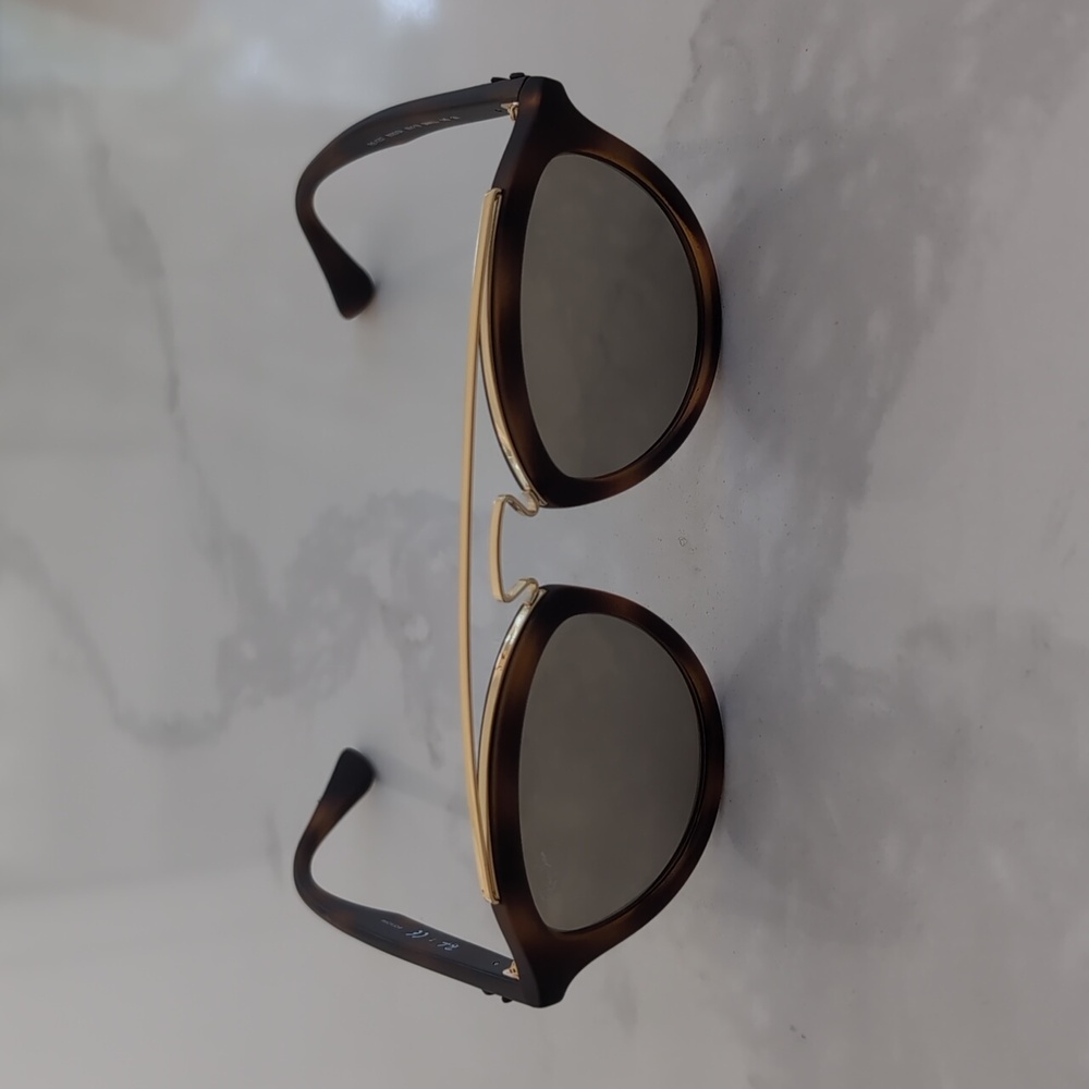 Stylish Brown and Gold Sunglasses